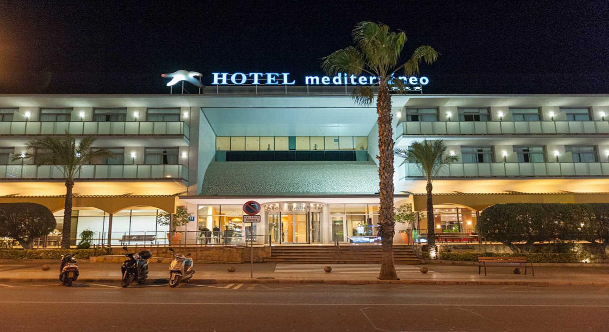 Hotel Mediterraneo Бенидорм Экстерьер фото